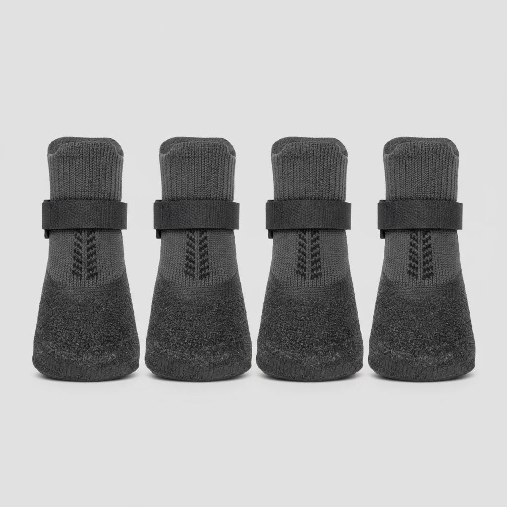 Chaussures antidérapantes pour chien – Protection neige, froid et surfaces rugueuses